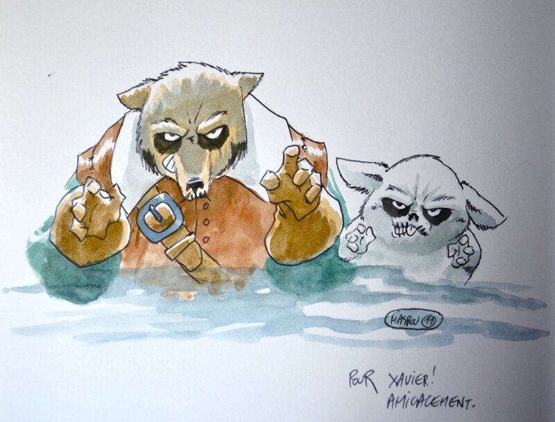 Masbou - De Cape et de Crocs - Sketch