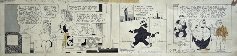 Mcmanus - Bringing Up Father 10-29-1945 - Comic Strip