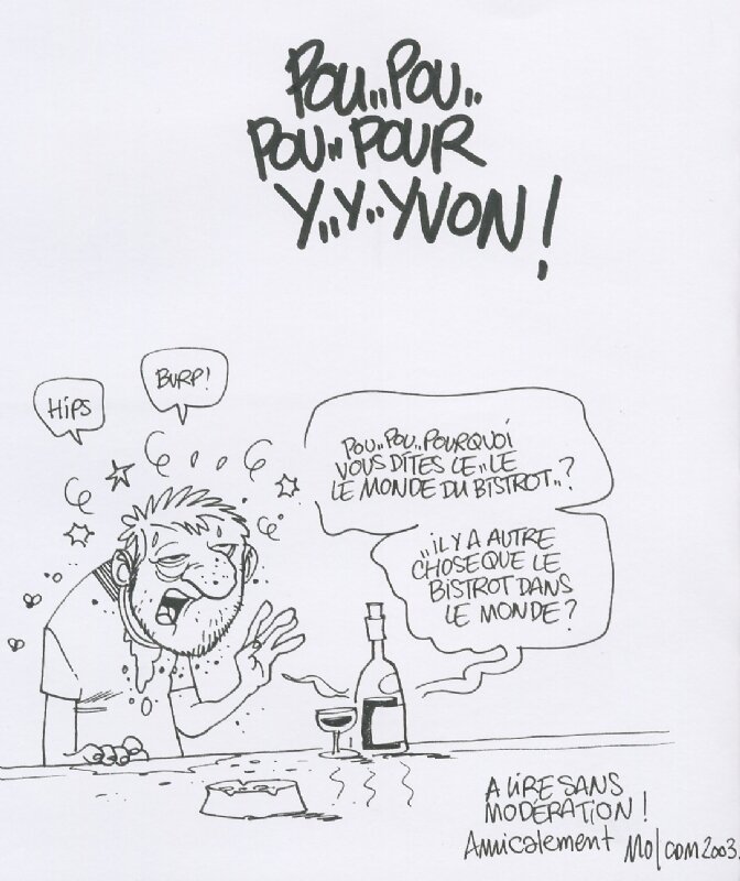 Mo/CDM, Mo CDM - Monde du bistrot - Sketch