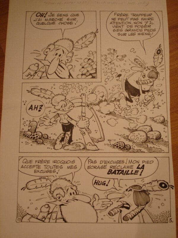 Ramon Monzon, Trap-Trappeur (page 2) - Comic Strip