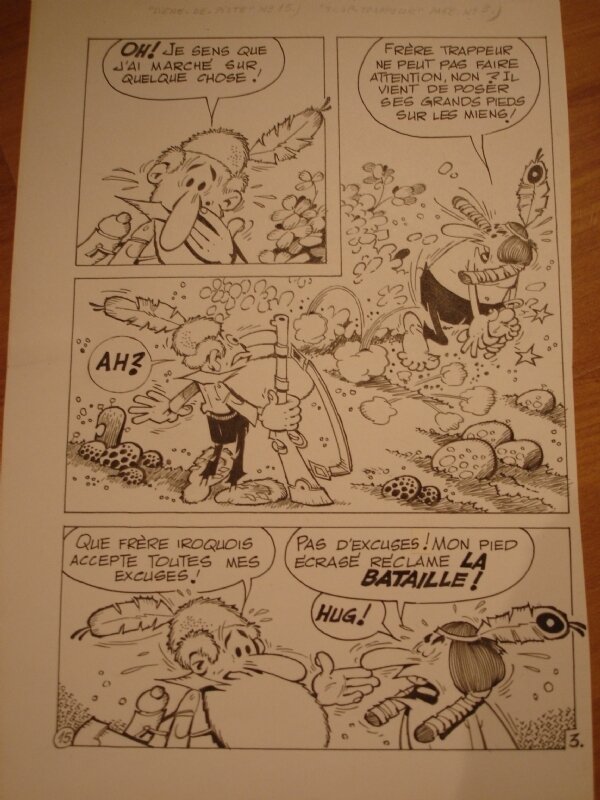 Ramon Monzon, Trap-Trappeur (page 2) - Planche originale