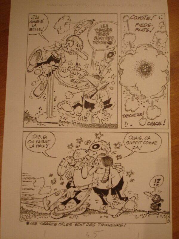 Ramon Monzon, Trap-Trappeur (page 4) - Planche originale