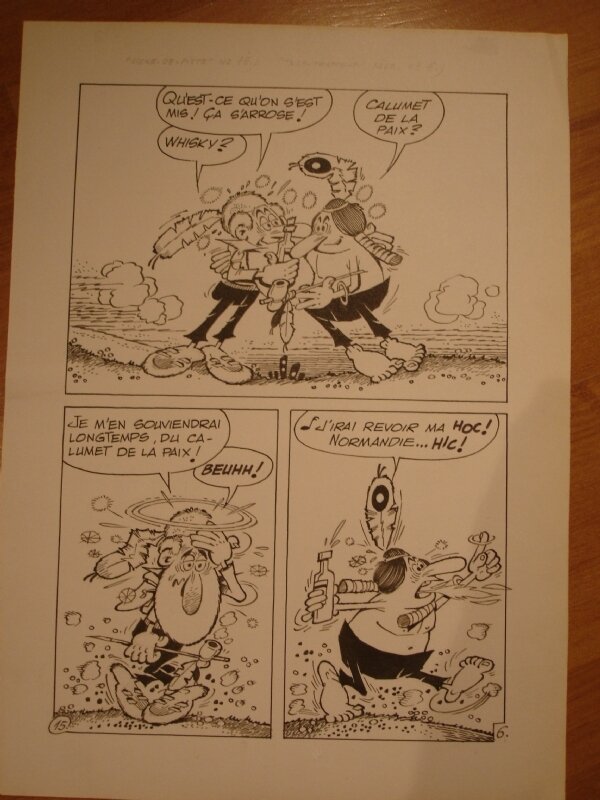 Ramon Monzon, Trap-Trappeur (page 5) - Planche originale