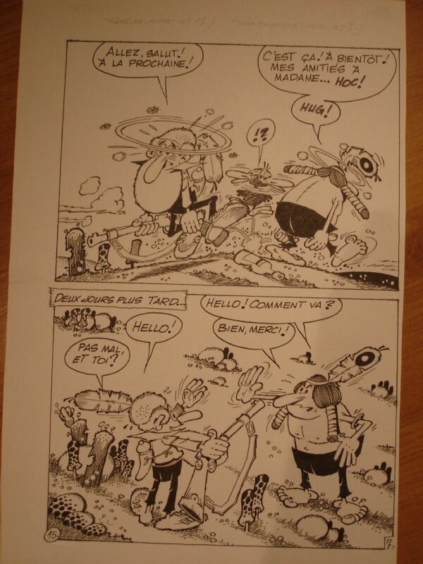 Ramon Monzon, Trap-Trappeur (page 6) - Comic Strip