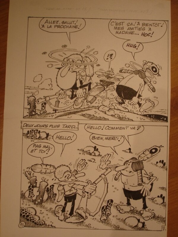 Ramon Monzon, Trap-Trappeur (page 6) - Planche originale