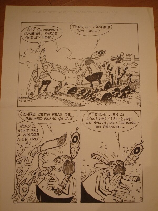 Ramon Monzon, Trap-Trappeur (page 7) - Comic Strip