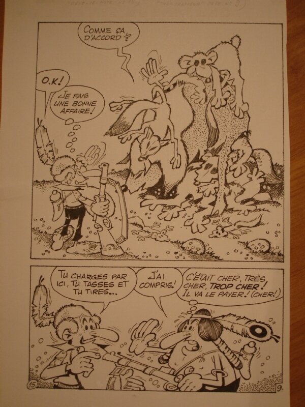 Ramon Monzon, Trap-Trappeur (page 8) - Planche originale