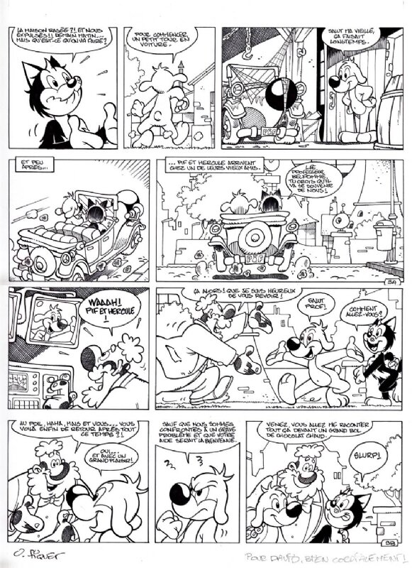 O.fiquet / Pif - Comic Strip