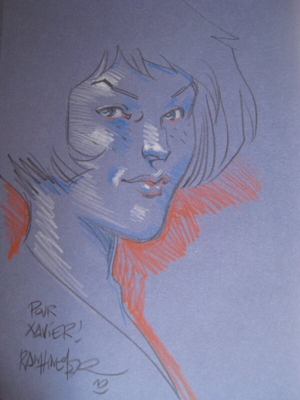 Ralph Meyer - Page Noire - Sketch