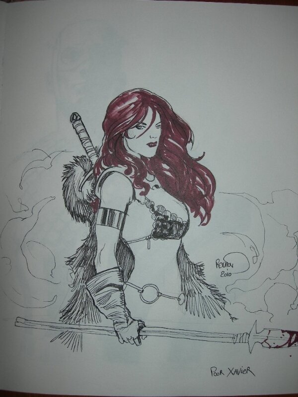 Red Sonja par Renaud - Dédicace