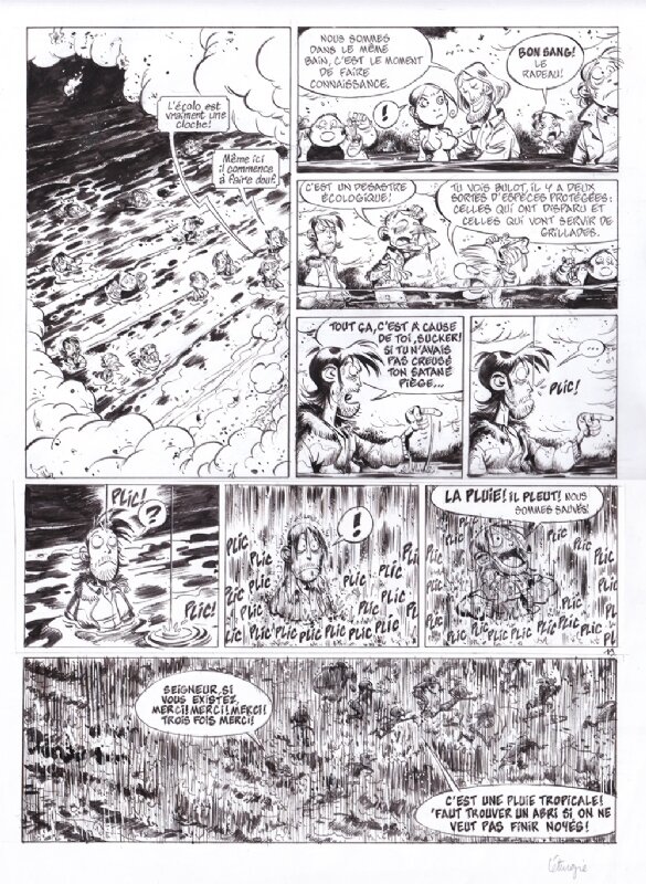 Jean Léturgie, Simon Léturgie, S.léturgie / Spoon & White - Comic Strip