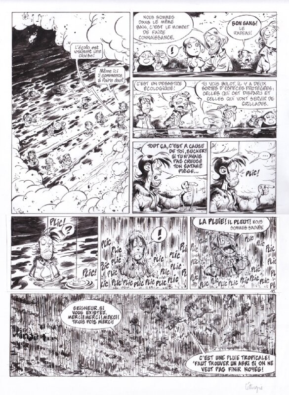 Jean Léturgie, Simon Léturgie, S.léturgie / Spoon & White - Planche originale