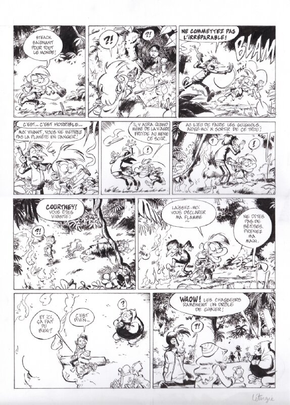 Jean Léturgie, Simon Léturgie, S.léturgie / Spoon & White - Planche originale