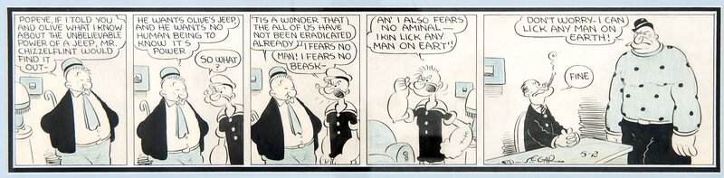 Segar - Popeye daily 05-02-1936 by Elzie Crisler Segar - Comic Strip