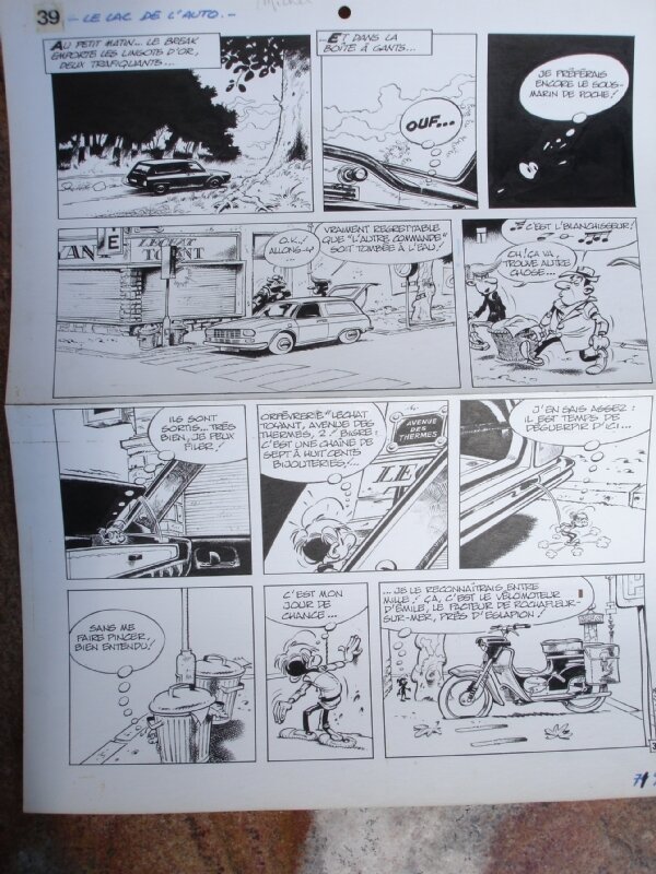 Seron Pierre - Les Petits Hommes - T4 -  planche 39 - Planche originale