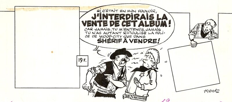 Tibet - Chick Bill - Shérif à vendre - 1960 - Comic Strip