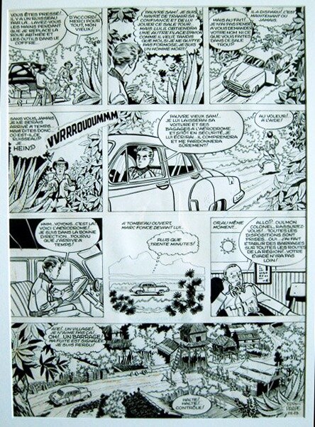 Eddy Paape    Marc Dacier - Comic Strip