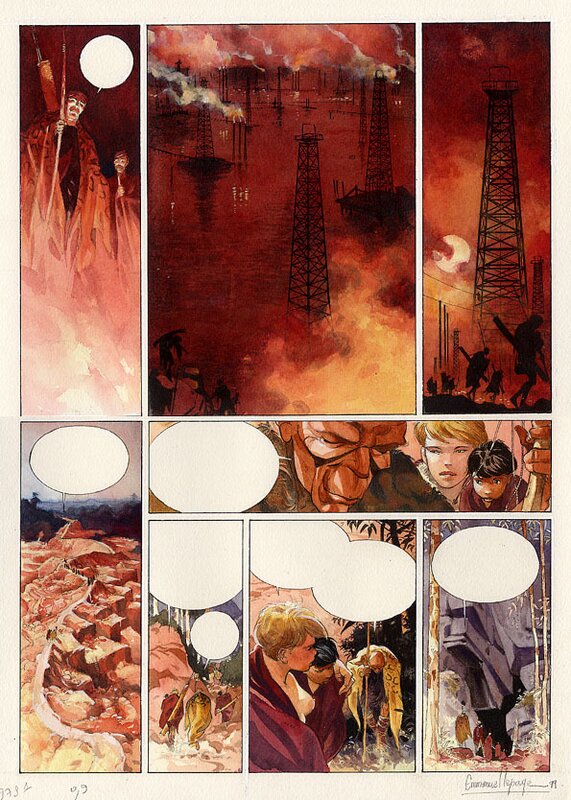 La terre sans mal by Emmanuel Lepage - Comic Strip