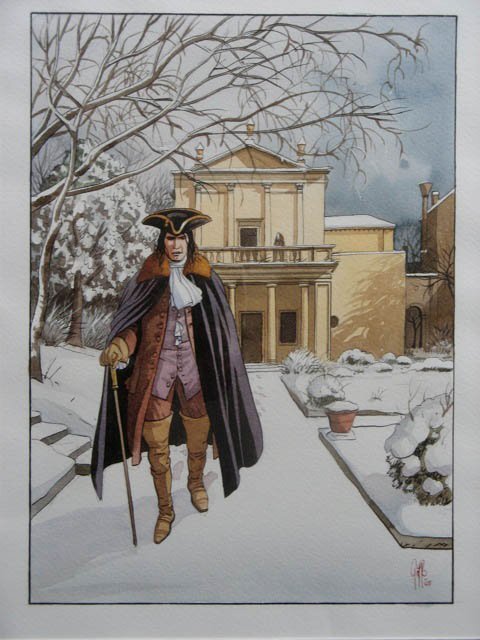 Giacomo C. par Griffo - Illustration originale