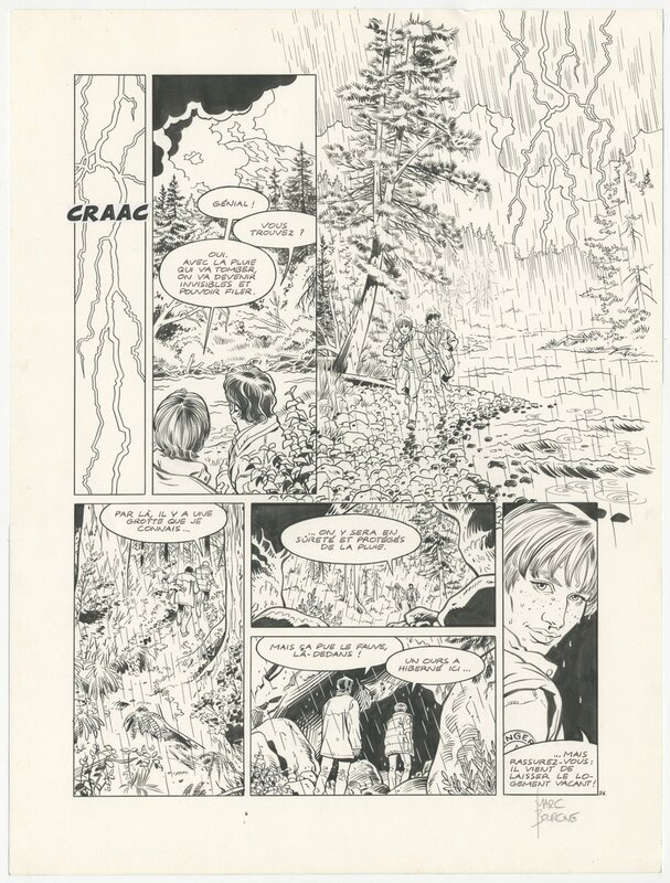 Marc Bourgne - Frank Lincoln 3 page 26 - Comic Strip