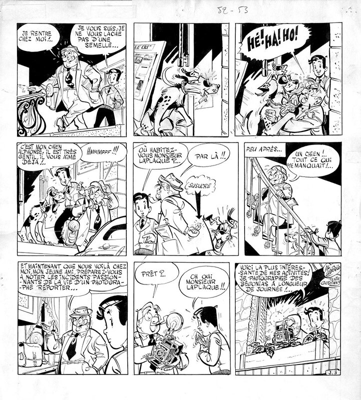 Uderzo: LUC JUNIOR #1 p.3 - Comic Strip