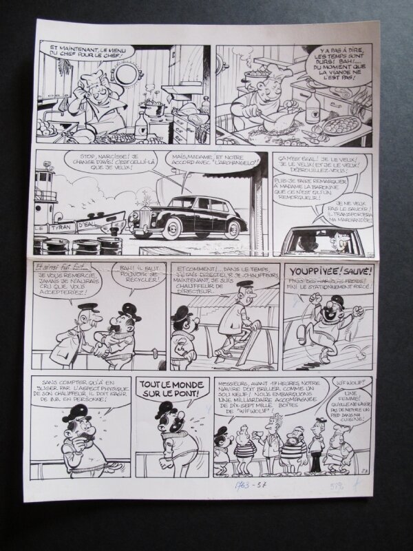 Francis - Capitaine Lahuche - Comic Strip