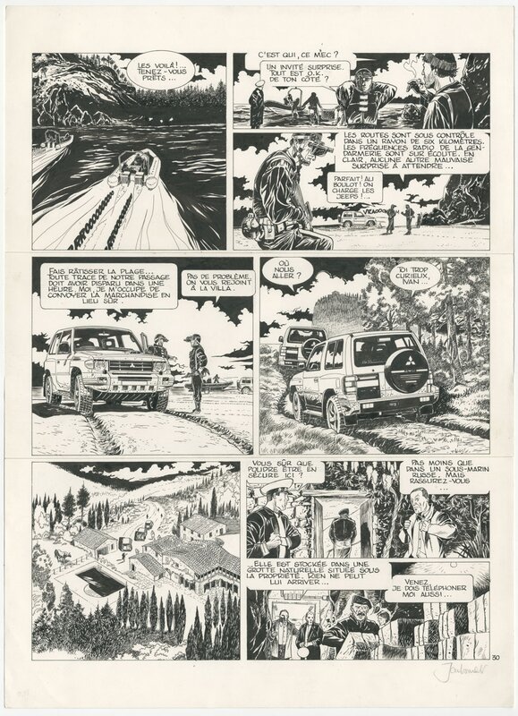 Philippe Jarbinet - Sam Bracken 1 page 30 - Planche originale