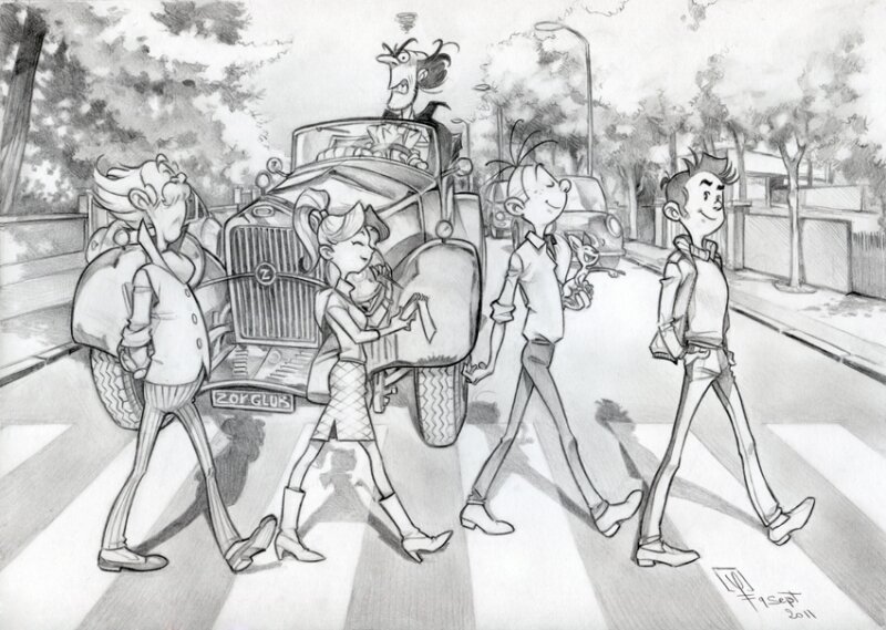 You - Spirou et Cie - Illustration originale