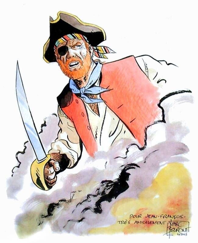 Bourgne - Barbe Rouge - Sketch