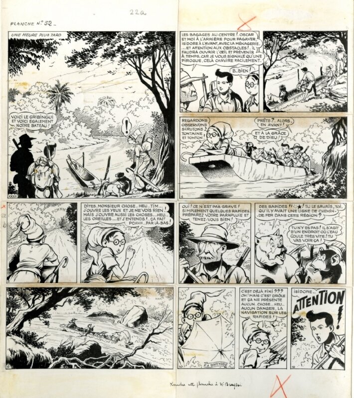 Breysse - Oscar Hamel et Isidore - Comic Strip