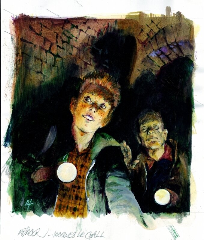 Follet - Jacques Le Gall - Original Illustration