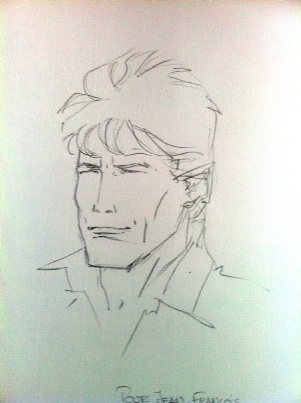 Francq - Largo Winch - Sketch