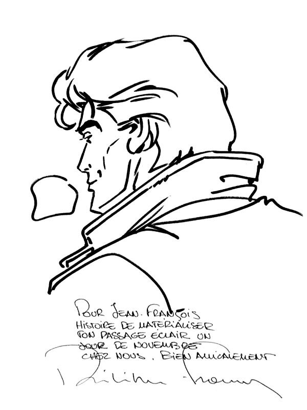 Francq - Largo Winch - Dédicace