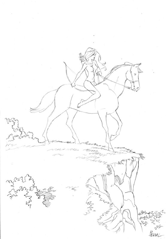 Herval - Amazone - Original Illustration