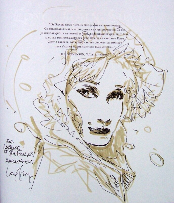 Lauffray - Long John Silver - Sketch