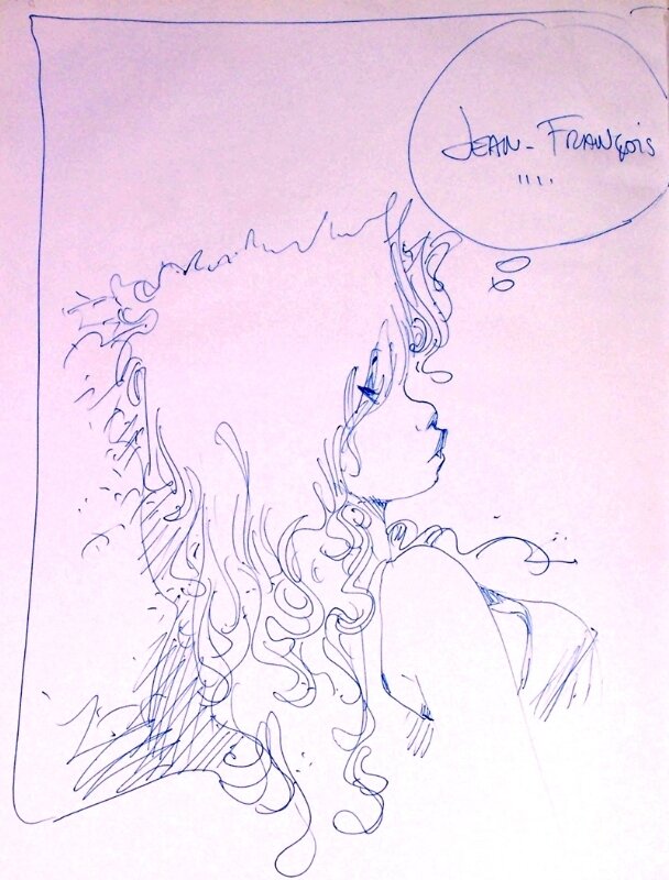 Loisel - La quête de l'oiseau du temps - Sketch
