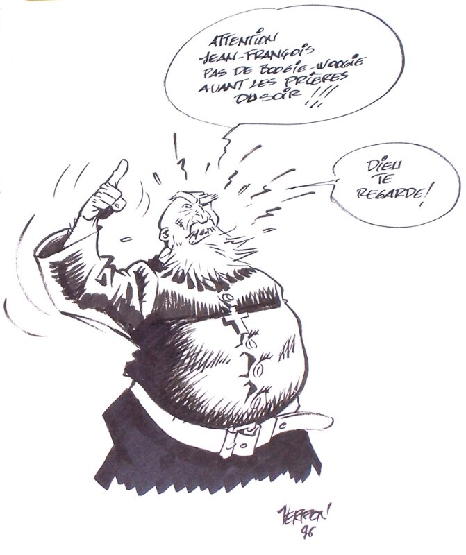 Verron - Odilon Verjus - Sketch