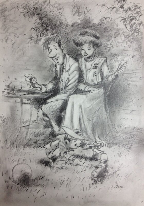 Benn - Mic Mac Adam - Original Illustration