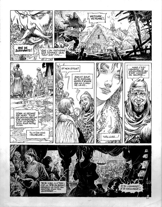 Mohamed Aouamri, Saga Valta - Planche 31 - Planche originale