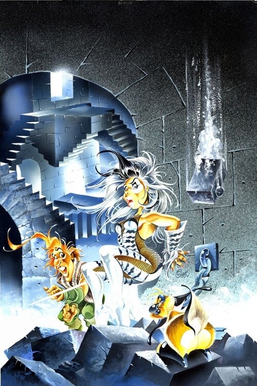 Crisse, L'épée de cristal - L'intégrale - Couverture - Original Cover