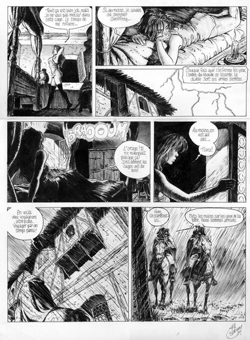 Philippe Delaby, Etoile polaire - T03 - Planche 25 - Comic Strip