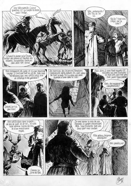 Philippe Delaby, Etoile polaire - T03  - Planche 26 - Comic Strip