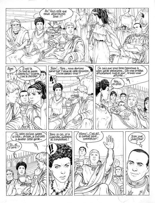 Philippe Delaby, Murena - T4 - planche 21 - Comic Strip