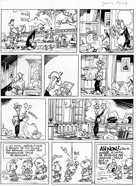 André Geerts, Jojo - T10 - Planche 41 - Planche originale