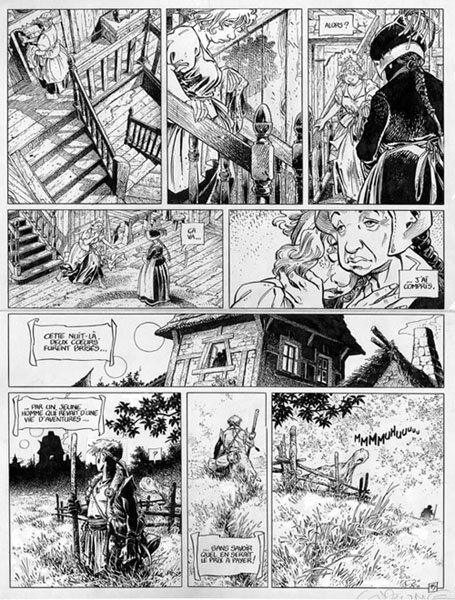 Lidwine, La quête de l'oiseau du temps - T5 - L'ami Javin - Planche 15 - Comic Strip