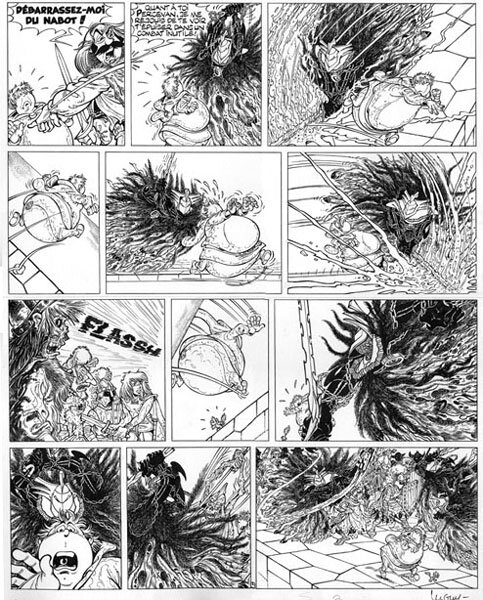 Philippe Luguy, Percevan - T08 - Planche 39 - Comic Strip