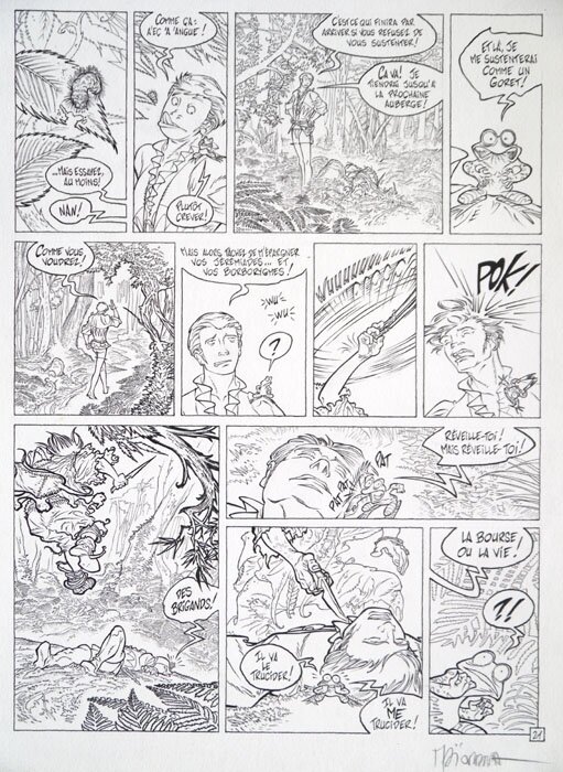 Bruno Maïorana, Garulfo - T04 - Planche 21 - Planche originale