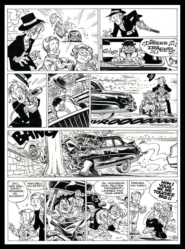 Bruno Gazzotti, Soda : 8. Tuez en paix - Planche originale