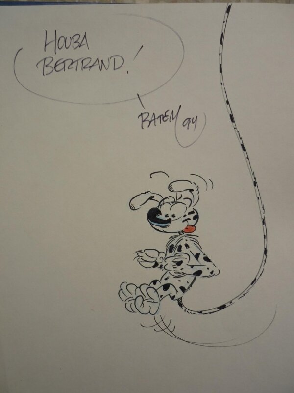 Batem - Marsupilami - Sketch