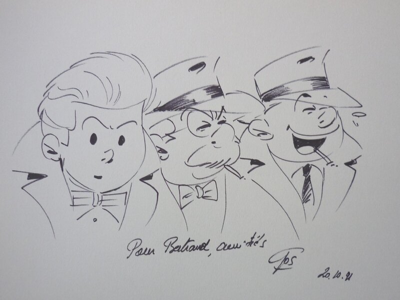 Gos - Gil Jourdan - Sketch